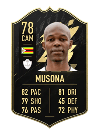Knowledge Musona Team of the Week 78 OVR