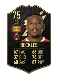 Omar Beckles Team of the Week 75 OVR
