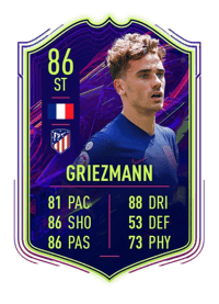 Antoine Griezmann Ones to Watch 86 OVR