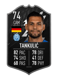 Luka Tankulić Team of the Week 74 OVR
