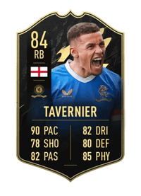 James Tavernier Team of the Week 84 OVR