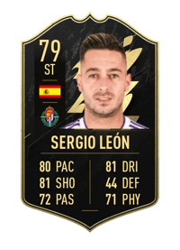 Sergio León Team of the Week 79 OVR