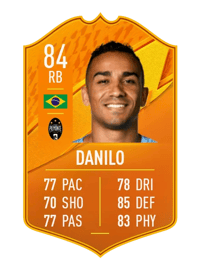 Danilo Domestic Man of the Match 84 OVR