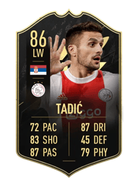 Dušan Tadić Team of the Week 86 OVR