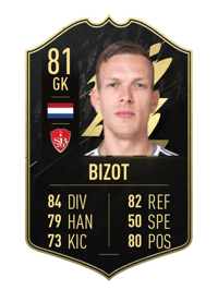 Marco Bizot Team of the Week 81 OVR