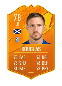 Barry Douglas Domestic Man of the Match 78 OVR