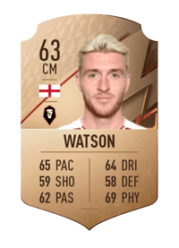 Ryan Watson Rare 63 OVR