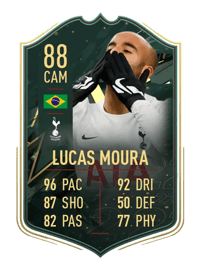 Lucas Moura WINTER WILDCARDS 88 OVR