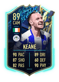 Will Keane Team of the Season 89 OVR