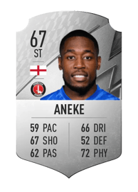 Chuks Aneke Rare 67 OVR
