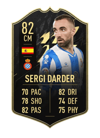 Sergi Darder Team of the Week 82 OVR