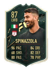 Leonardo Spinazzola WINTER WILDCARDS 87 OVR