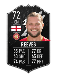 Jake Reeves Team of the Week 72 OVR