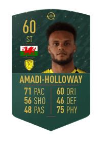 Aaron Amadi-Holloway WILDCARD TOKEN 60 OVR