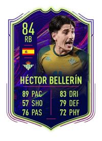 Héctor Bellerín Ones to Watch 84 OVR
