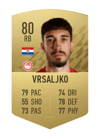 Šime Vrsaljko Common 80 OVR
