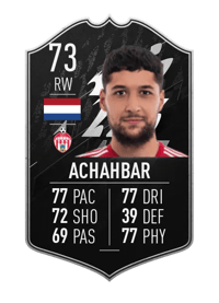 Anass Achahbar Team of the Week 73 OVR