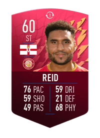 Jamie Reid SUMMER SWAP TOKEN 60 OVR