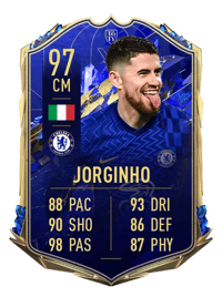 Jorginho Team of the Year 97 OVR