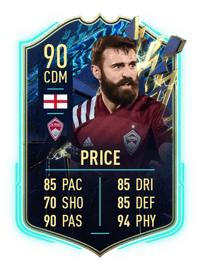 Jack Price Team of the Season 90 OVR