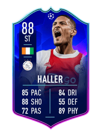 Sébastien Haller UEFA CHAMPIONS LEAGUE TEAM OF THE TOURNAMENT 88 OVR