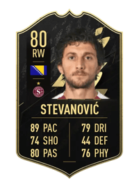 Miroslav Stevanović Team of the Week 80 OVR