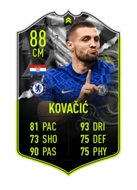 Mateo Kovačić SHOWDOWN PLUS 88 OVR