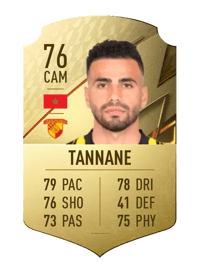 Oussama Tannane Rare 76 OVR