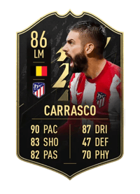 Yannick Carrasco Team of the Week 86 OVR