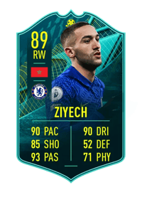 Hakim Ziyech PLAYER MOMENTS 89 OVR
