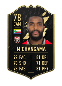 Youssouf M'Changama Team of the Week 78 OVR