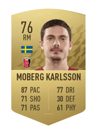 David Moberg Karlsson Common 76 OVR