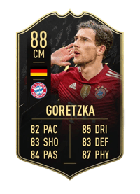 Leon Goretzka Team of the Week 88 OVR