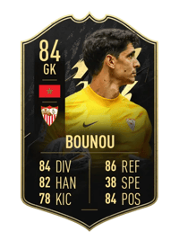 Yassine Bounou Team of the Week 84 OVR