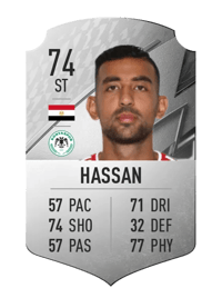 Ahmed Hassan Rare 74 OVR