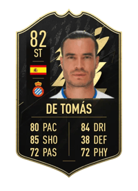 De Tomás Team of the Week 82 OVR