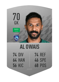 Mohammed Al Owais Common 70 OVR