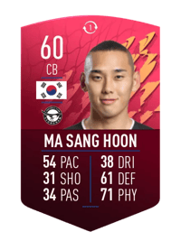 Ma Sang Hoon SUMMER SWAP TOKEN 60 OVR