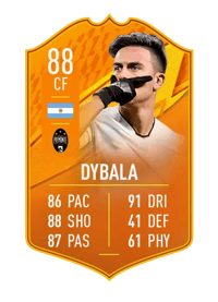 Paulo Dybala Domestic Man of the Match 88 OVR