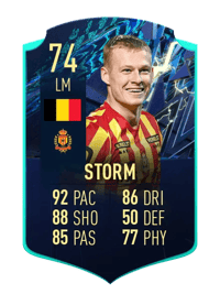 Nikola Storm TEAM OF THE SEASON MOMENTS 74 OVR