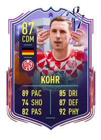 Dominik Kohr Fantasy FUT Upgrade 87 OVR