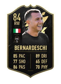 Federico Bernardeschi Team of the Week 84 OVR