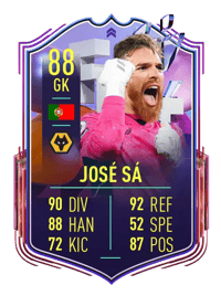 José Sá Fantasy FUT Upgrade 88 OVR