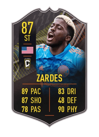 Gyasi Zardes STORYLINE 87 OVR