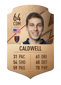 Scott Caldwell Rare 64 OVR