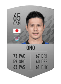 Yuji Ono Common 65 OVR