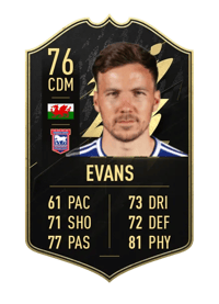 Lee Evans Team of the Week 76 OVR