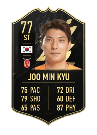 Joo Min Kyu Team of the Week 77 OVR