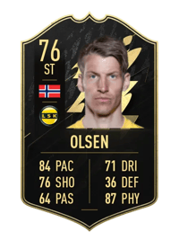 Thomas Lehne Olsen Team of the Week 76 OVR