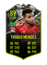 Thiago Mendes SHOWDOWN PLUS 89 OVR